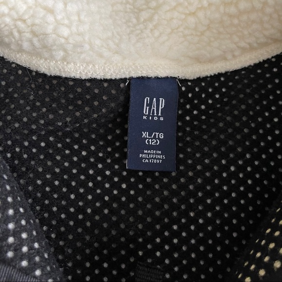 GAP KIDS // Sherpa vintage fleece half-zip sweater - Picture 4 of 5